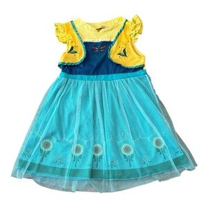 Yoli tulle and flowers dress